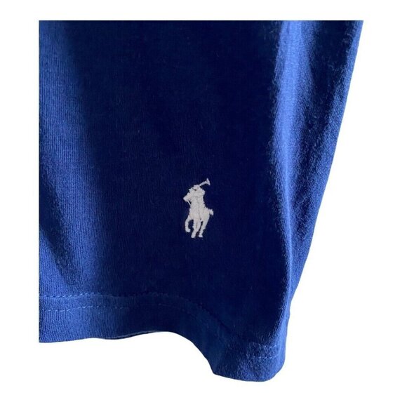 Polo Ralph Lauren Mens Classic Fit Logo Blue Sapphire Cotton Jersey T Shirt US M - Picture 3 of 4